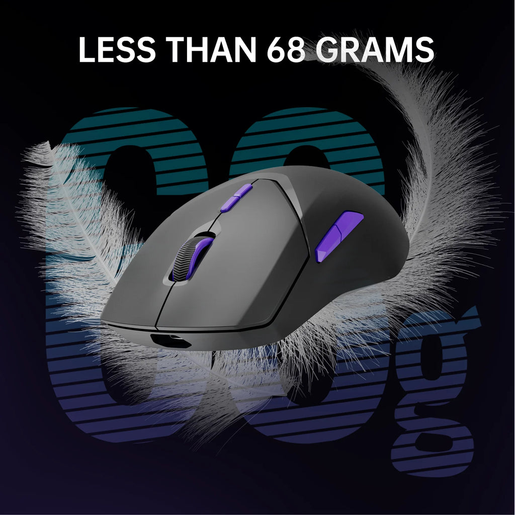 Rapoo VT9PRO/VT9Air 4K Wireless Gaming Mouse Superlight 26000DPI 4KHz Polling Rate 0.25ms Response Time 180H BatteryLife PAW3398