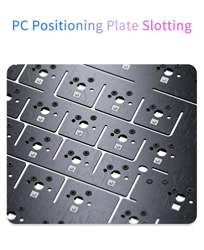 Ajazz AK820 Pro Gaming Mechanical Keyboard 75% Bluetooth/ Wireless Customized Gamer Keyboard with TFT Color Screen Knob for PC