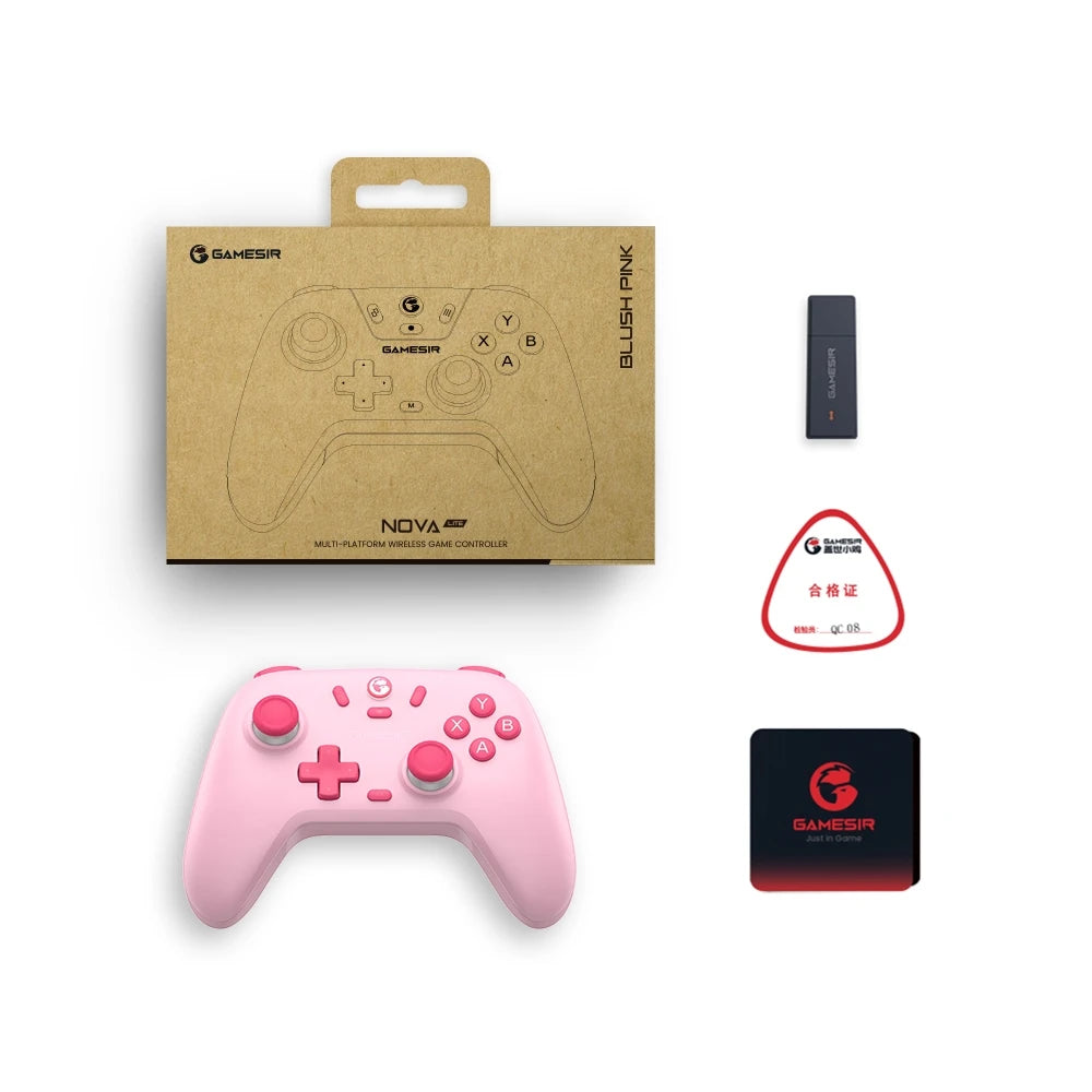 GameSir Wireless Switch Controller Nova Lite Bluetooth Gamepad with Hall Effect for Nintendo Switch iPhone Android Phone PC