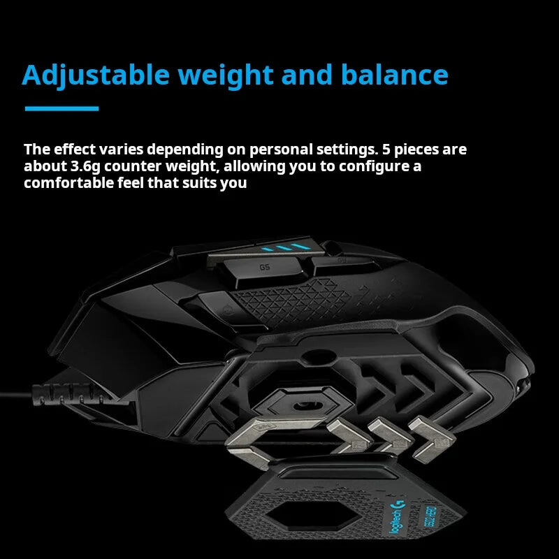 Logitech G502hero Master Wired Gaming Mouse 502 Esports Machinery Eat Chicken Macro CS Programming Peripheral