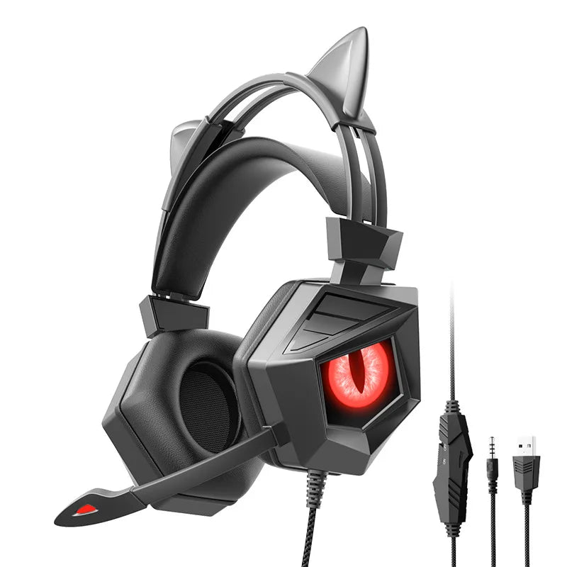 New For Sooyn Portable Audio gaming headsets wired with mic Boys only Cool powerful domineering frequency precision SY-G15 LZ-7