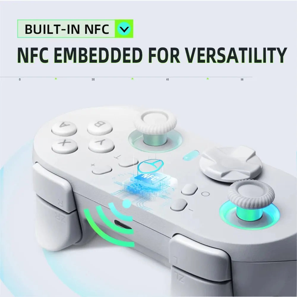ThundeRobot G45 Pro Three-mode Wireless Gamepad Gaming Controller Hall Effect Built-in NFC for Switch Windows PC STEAM TV