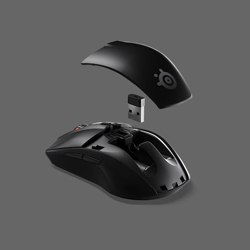 Steelseries Rival 3 Wireless Mouse, Game, E-sports, Cf, 2.4 GHz, Multi-purpose, Bluetooth 5.0, New