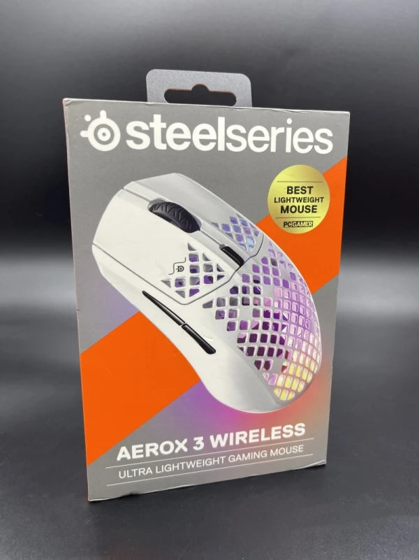 Steelseries Aerox3 Wireless hole mouse Rechargeable 2.4G Bluetooth 5.0 Gaming Mouse For LOL CS